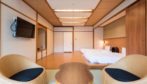 Habitación superior, no fumadores (Japanese-Style Bed, Twin, Indoor Bath)