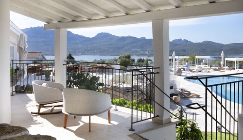 Habitación Deluxe, 1 cama de matrimonio grande, vistas al mar