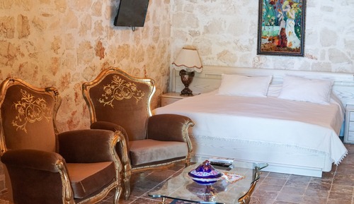 Habitación Deluxe doble, 1 cama de matrimonio, vistas a la bahía (Patara)