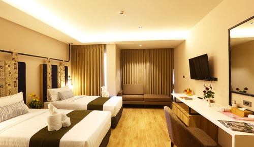 Habitación Deluxe con 2 camas individuales