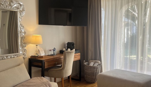 Habitación doble superior, en la zona del patio