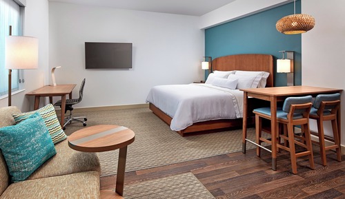 Estudio, 1 cama de matrimonio grande con sofá cama, no fumadores