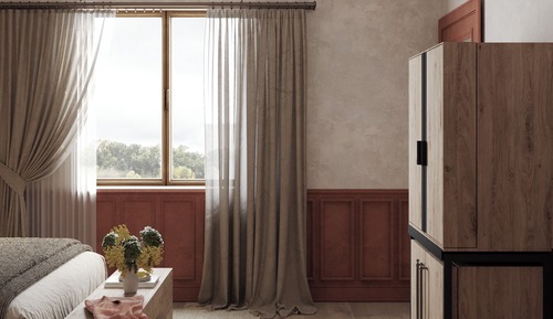 Habitación económica, en edificio anexo