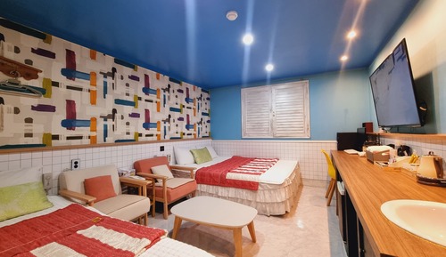 Habitación con 2 camas individuales
