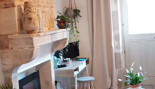 Habitación doble, 1 cama de matrimonio, planta baja (Fleurs)