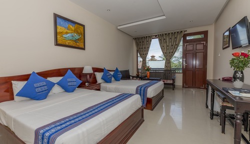 Habitación Deluxe con 1 cama doble o 2 individuales, vistas al jardín (or Ocean View)