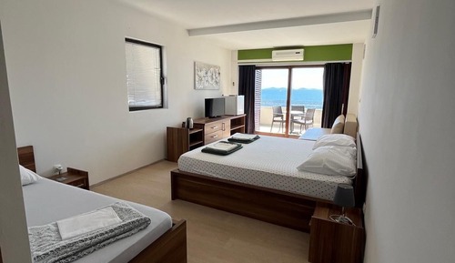Habitación cuádruple familiar, vistas al mar