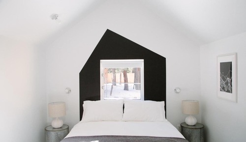 Cabaña clásica, 1 cama de matrimonio con sofá cama, vistas al patio (C7)