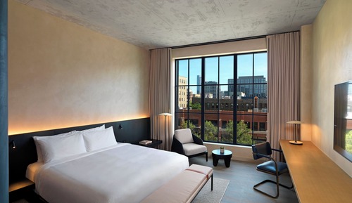 Habitación Deluxe, 1 cama de matrimonio grande, vistas a la ciudad