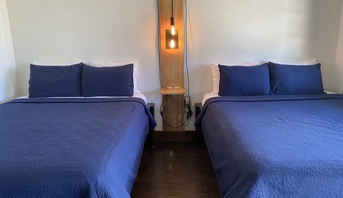 Habitación Deluxe doble, 2 camas de matrimonio, vistas a la montaña