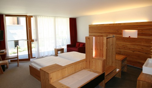 Habitación doble superior, vistas al jardín