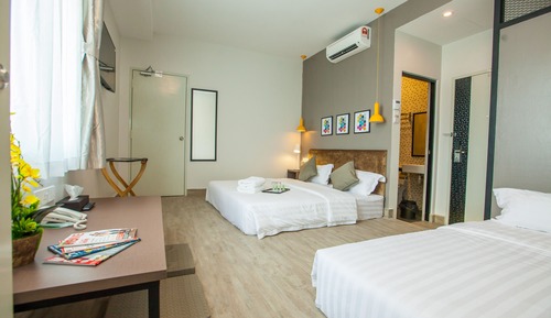 Habitación triple familiar