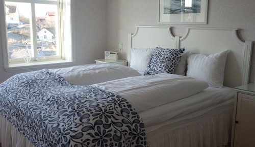 Habitación Deluxe doble, accesible para personas con discapacidad, vistas al mar (Signe)