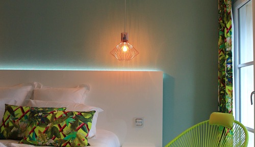 Habitación superior, baño privado