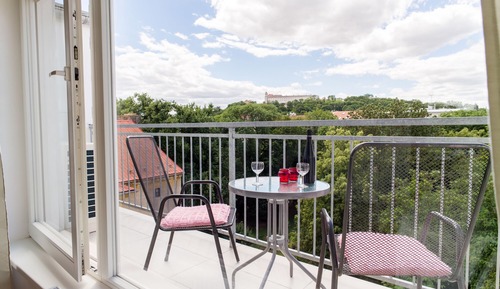 Romantic Suite, 1 King Bed, Balcony, Garden View