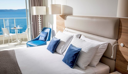 Economy Double Room with Balcony and Sea View