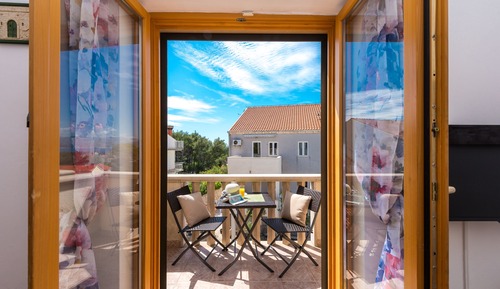 Estudio estándar, balcón, vistas al mar