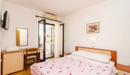 Habitación estándar doble, balcón, vistas al mar