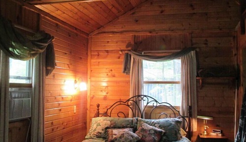 Cabaña, 1 cama de matrimonio