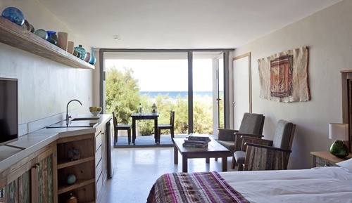 Habitación, junto a la playa