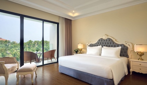 Habitación Deluxe, 1 cama de matrimonio grande, vistas al jardín