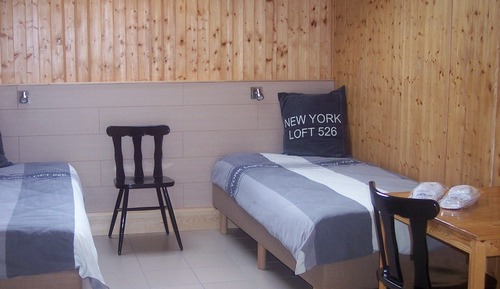 Habitación con 2 camas individuales