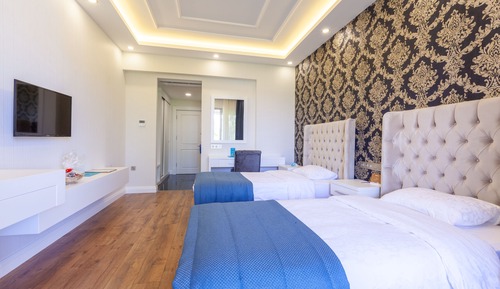 Habitación estándar con 2 camas individuales, balcón