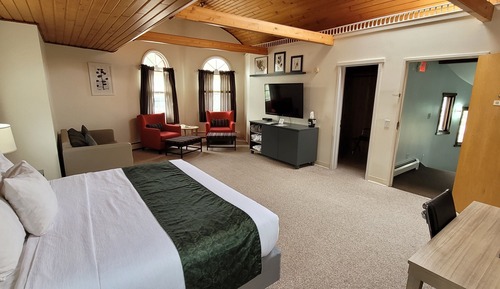 Suite de luna de miel, 1 cama de matrimonio grande con sofá cama (Honeymoon Suite)