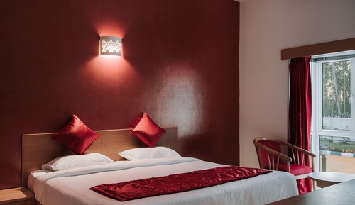 Habitación Deluxe doble, accesible para personas con discapacidad, vistas al jardín
