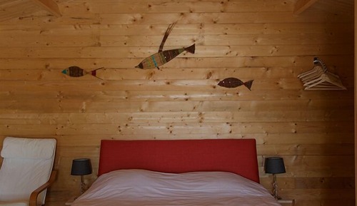 Cabaña Confort, baño privado, vistas al río (Cabane Bambou)