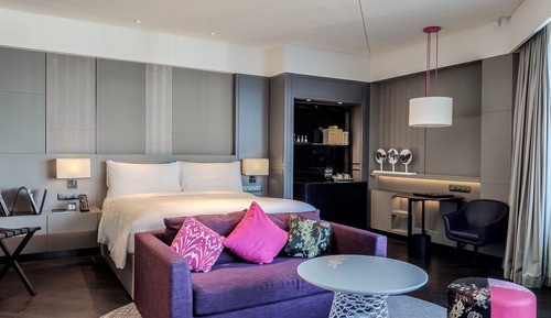 Habitación, 1 cama de matrimonio grande, no fumadores, vistas al complejo turístico