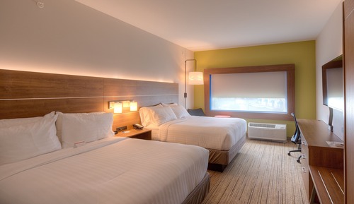 Habitación estándar, 2 camas de matrimonio, accesible para personas con discapacidad (Mobil Tub)