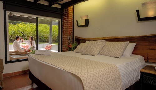 Suite junior, terraza