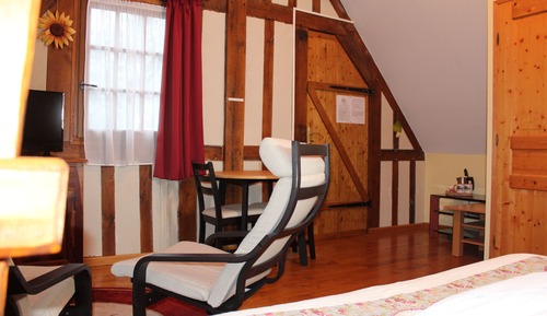 Habitación Deluxe doble, 1 habitación, vistas al jardín, en la zona del jardín