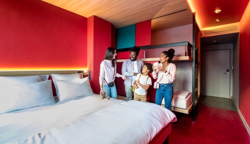 Habitación cuádruple estándar, varias camas, no fumadores