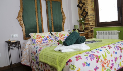 Habitación básica doble, baño privado, vistas al jardín (Hb Db)