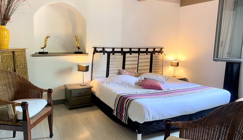Suite familiar, 2 habitaciones, vistas al jardín