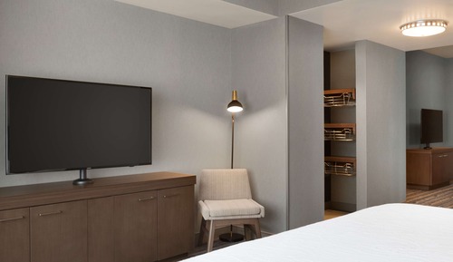 Suite junior, 1 cama de matrimonio grande, accesible para personas con discapacidad (Hearing)