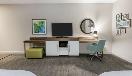Estudio, 1 cama de matrimonio grande, no fumadores (Mobility & Hearing, Roll-in Shower)