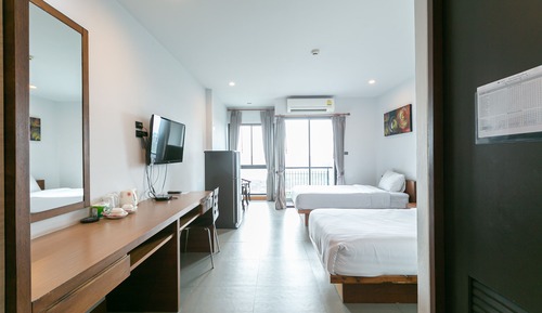 Habitación con 2 camas individuales