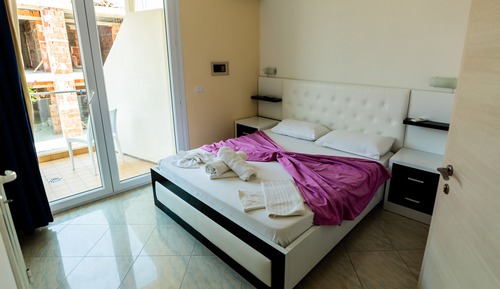 Habitación doble, balcón