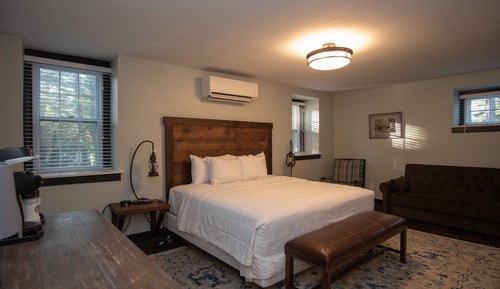 Habitación, 1 cama de matrimonio grande con sofá cama