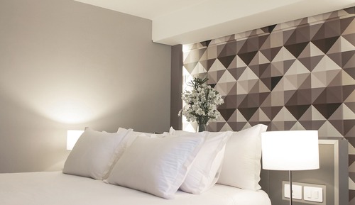 Habitación estándar doble, 1 cama doble, vistas a la ciudad