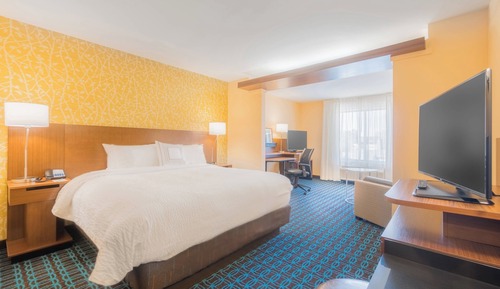 Suite, 1 cama de matrimonio grande con sofá cama (Hearing Accessible)