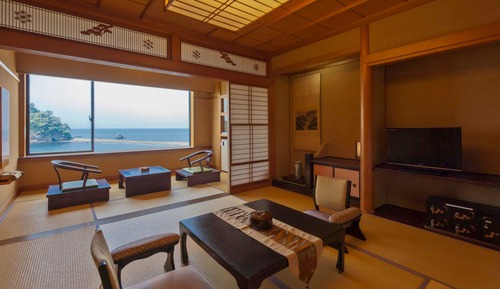Habitación tradicional, no fumadores, vistas al mar (Standard Japanese-style)