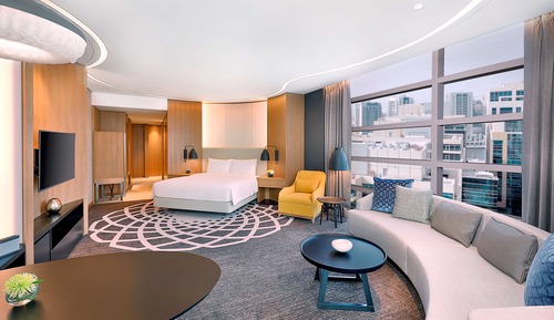 Suite junior, en esquina
