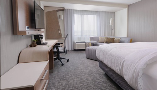 Suite, 1 cama de matrimonio grande con sofá cama