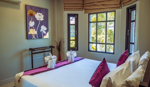 Villa Deluxe, 3 habitaciones, vistas a la piscina, junto a la piscina