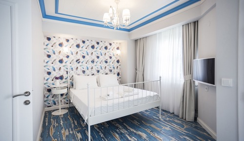 Suite Deluxe, 2 habitaciones, balcón, vistas al jardín