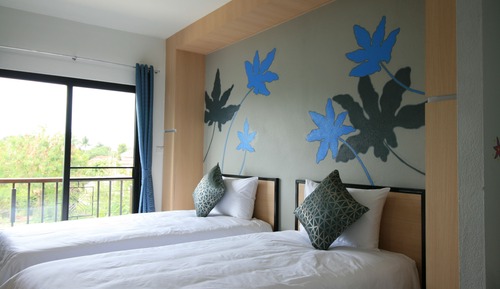 Habitación Deluxe, 2 camas individuales, balcón